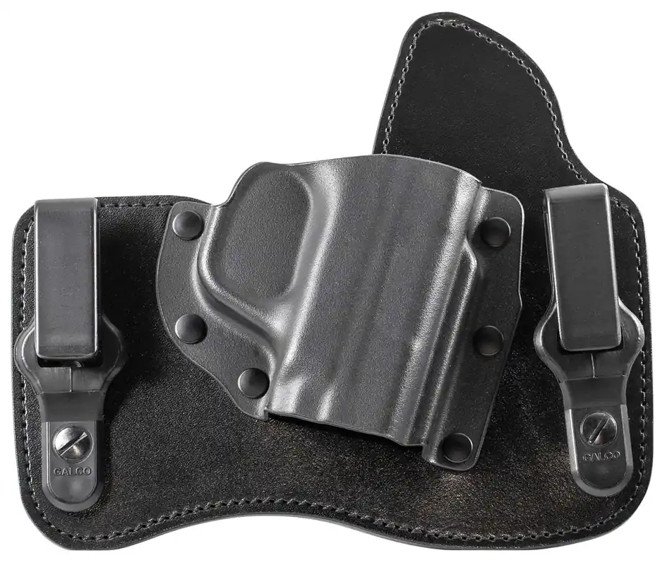 Galco KT826B KingTuk Deluxe Black Kydex Holster w/Leather Backing IWB S&W M&P Shield 45 Right Hand