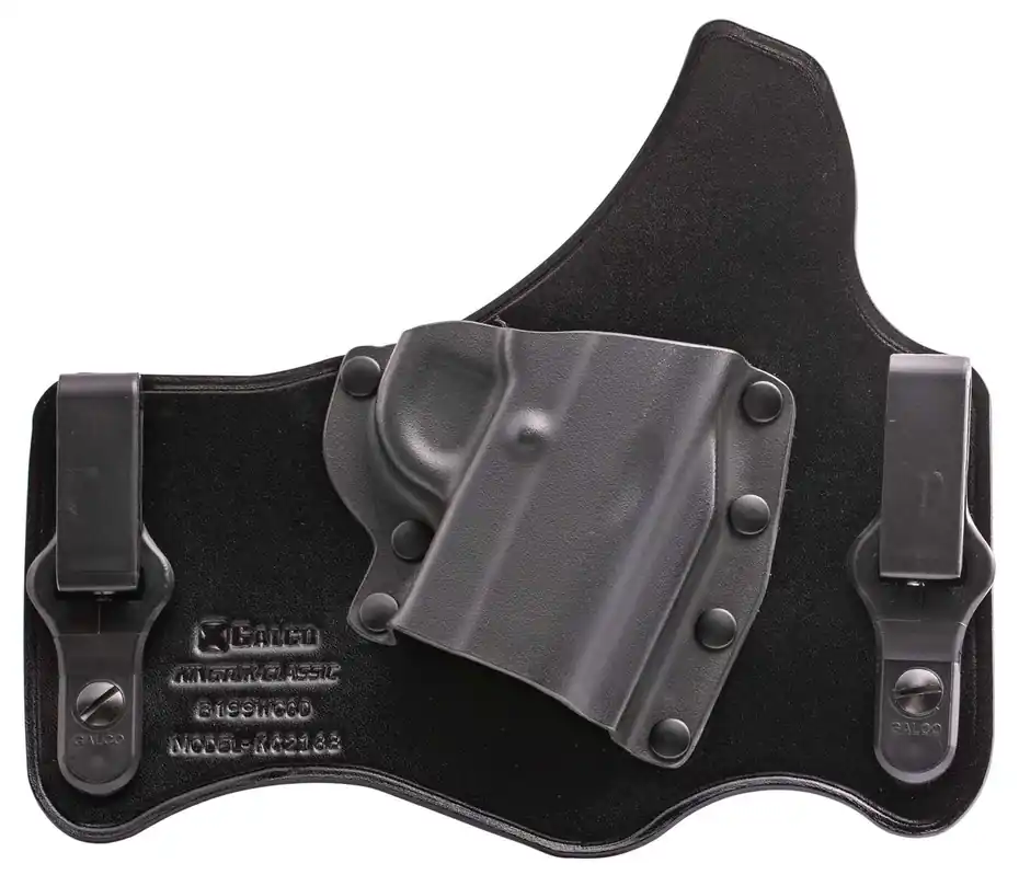 Galco KC218B KingTuk Classic Black Kydex Holster w/Leather Backing IWB Kimber 1911 3" Right Hand