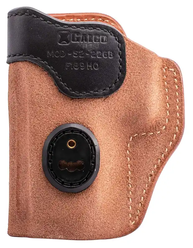 Galco S2226B Scout 3.0 Natural w/Black Mouth Band Leather IWB Fits Glock 19 Ambidextrous
