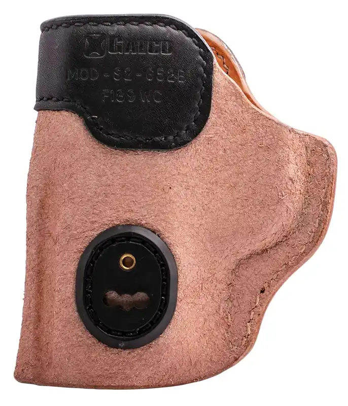 Galco S2652B Scout 3.0 Natural w/Black Mouth Band Leather IWB S&W M&P Shield 9,40; 2.0 9,40 Ambidextrous