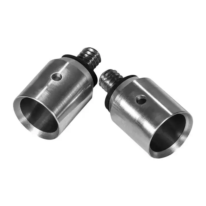 Warne 7954M Skyline Foot Adapter Silver Steel