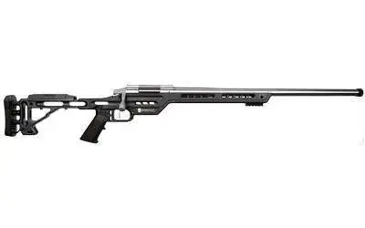 MasterPiece Arms PMR 6mm Creedmoor 10+1 24" Black V-Bedded BA Hybrid Chassis Stock Polished Black Right Hand