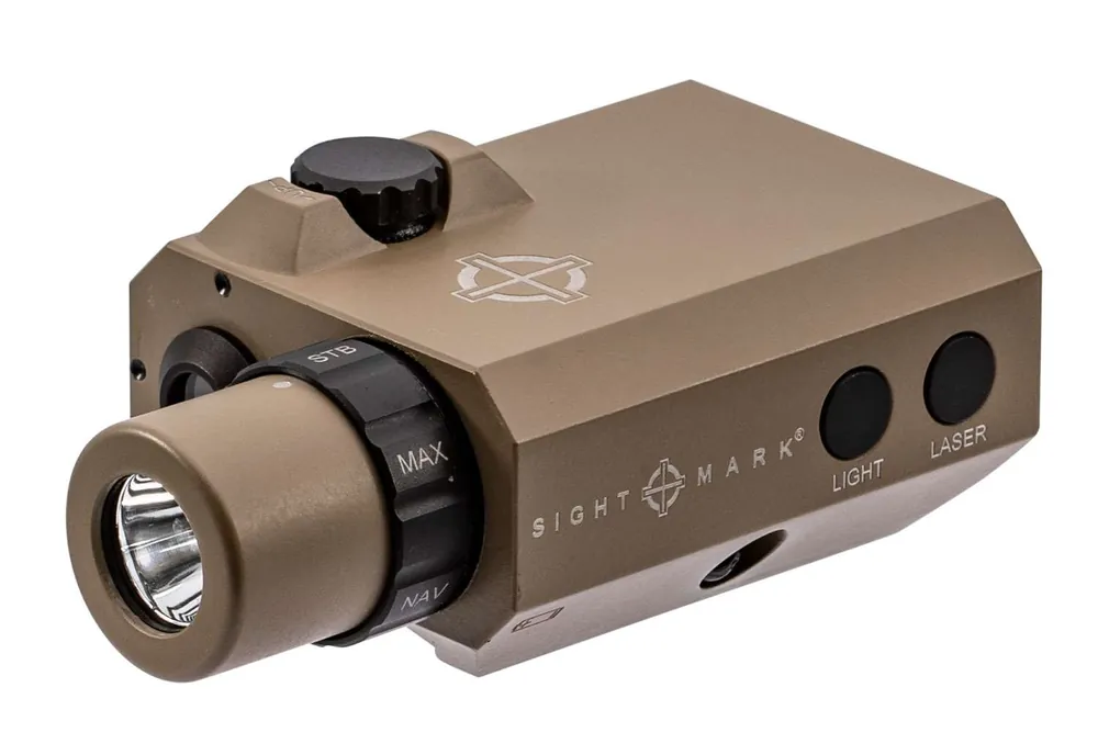 Sightmark LoPro Mini Combo Flashlight and Green Laser Sight - Dark Earth