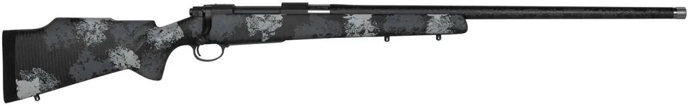 Nosler 46348 M48 Long-Range Carbon 300 Win Mag 4+1 26" Sniper Gray Cerakote Elite Midnight Camo Manners MCS-T Elite Tac Stock Right Hand
