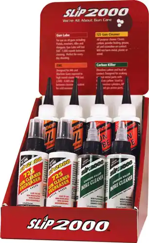 SLIP COUNTER DISPLAY 16PC 2OZ 4EA LUBE,EWL,725,CARBON KILLE!