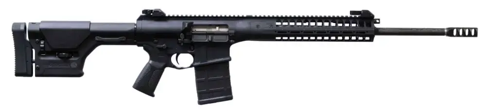 LWRC REPRMKIIR7B20SC R.E.P.R. Side Charge 7.62x51mm NATO 20" 20+1 Black Stainless Steel Adjustable Magpul PRS Stock Black Magpul MOE+ Grip