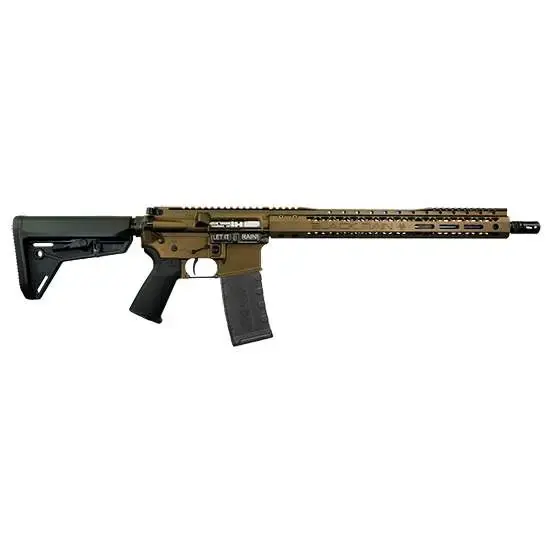 Black Rain BROSSPMB SSP 5.56x45mm NATO 16" 30+1 Midnight Bronze Cerakote Adj Magpul MOE SL Stock