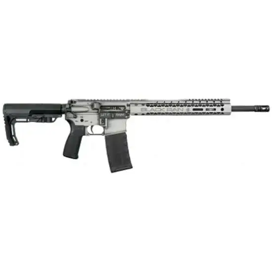 Black Rain BROFUSIONTB Spec + Fusion 5.56x45mm NATO 16" 30+1 Titanium Battleworn Cerakote 6 Position MFT Minimalist Stock