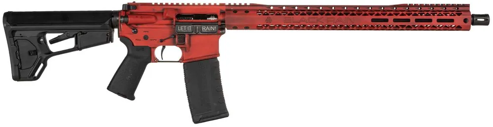 Black Rain BROSPEC3GRB SPEC3G 5.56x45mm NATO 18" 30+1 Red Battleworn Black Adjustable Magpul ACS-L Stock Black Magpul MOE Grip