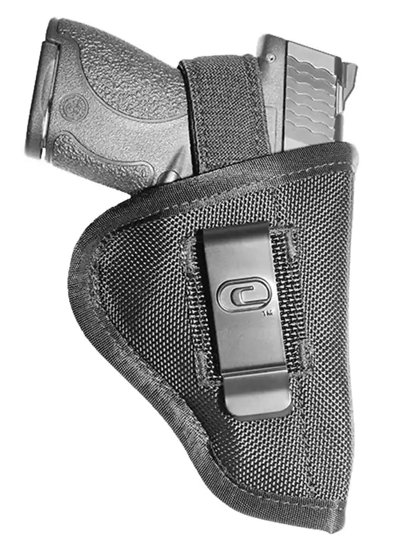 Crossfire CRFTUSA1C3 Undercover Black 1680D Ballistic Nylon IWB/OWB 3-3.5" Compact Ambi Hand