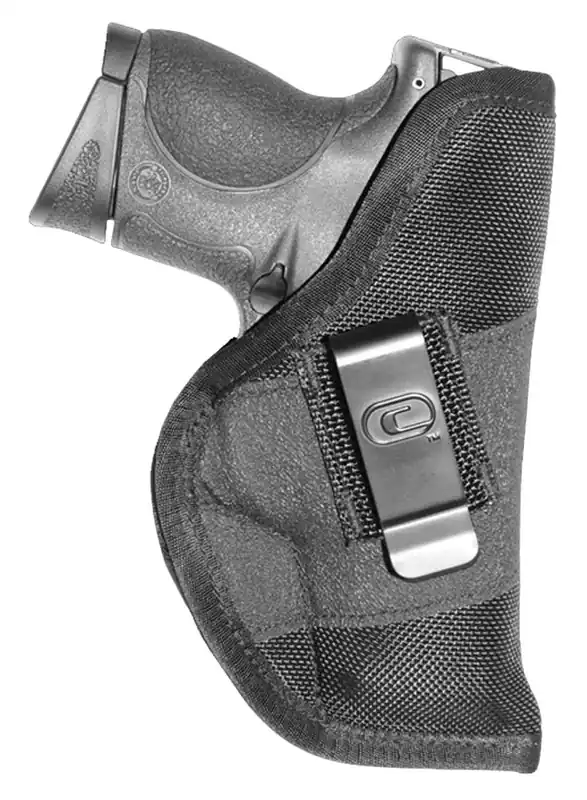 Crossfire CRFGRPCLPSA1C3 Grip Clip Black 1680D Ballistic Nylon IWB 3-3.5" Compact Ambi Hand