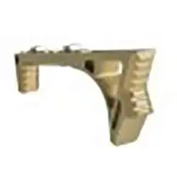 Strike LINKCFGFDE Link Curved ForeGrip AR-Platform Flat Dark Earth Aluminum