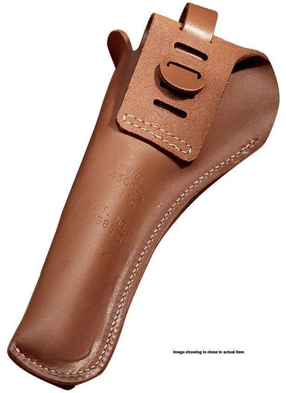 Hunter Company 45009 VersaFit Belt 5.5-6.5" SA Revolver Leather Brown