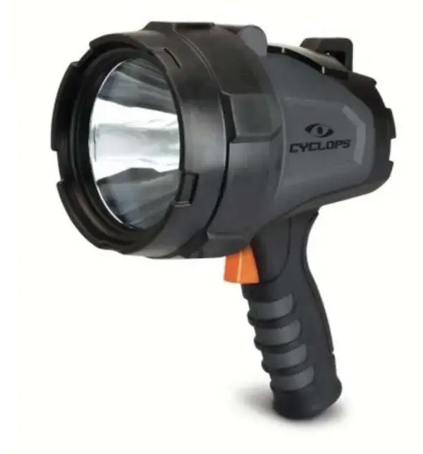 Cyclops CYC580HHS Handheld 580 Lumens ABS Polymer Black/Gray Rechargeable Lithium