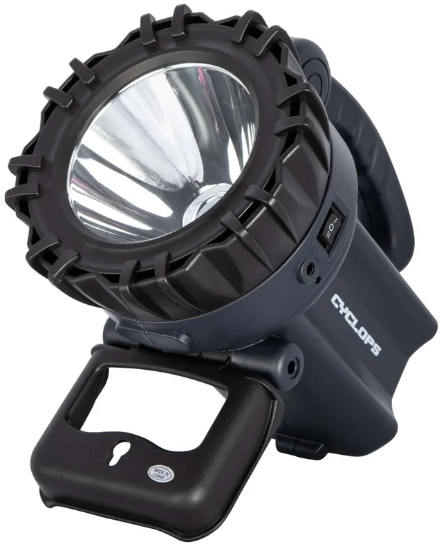 Cyclops CYC10W Spotlight 280/850 Lumens Polymer Black/Gray 4 Volt Sealed Lead Acid