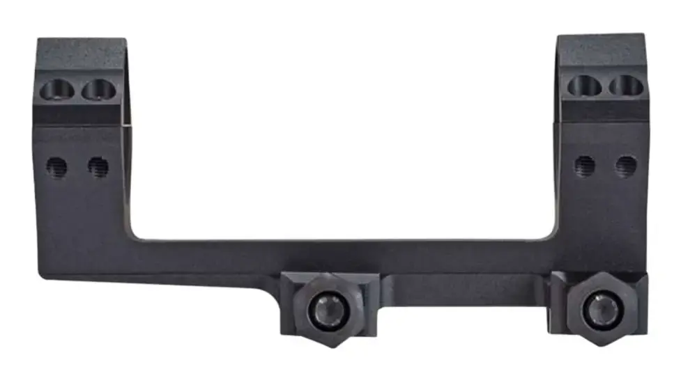 Sig Sauer Electro-Optics SOA20011 Alpha2 1-Pc Base & 30mm Ring Combo For MSR Rifle Black Matte Anodized Finish