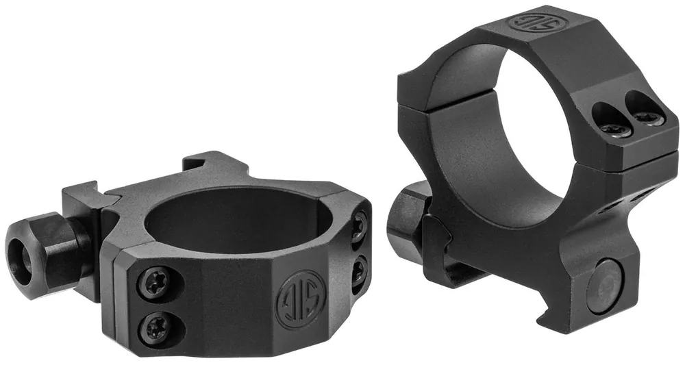 Sig Sauer Electro-Optics SOA10012 Alpha1 Hunting Rings Weaver 30mm Medium Black Matte
