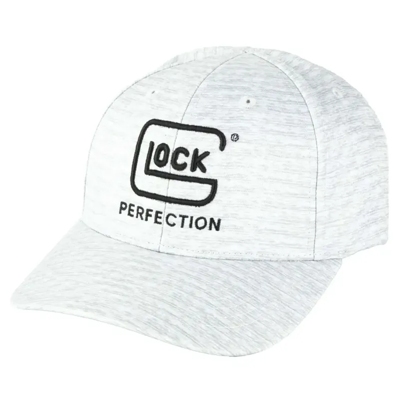 Glock AS10072 Space Dye Hat Heather Gray Polyester Snapback