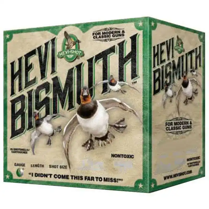 Hevishot 16702 Hevi-Bismuth Waterfowl 16 Gauge 2.75 1 1/8 oz 2 Shot 25 Round Box