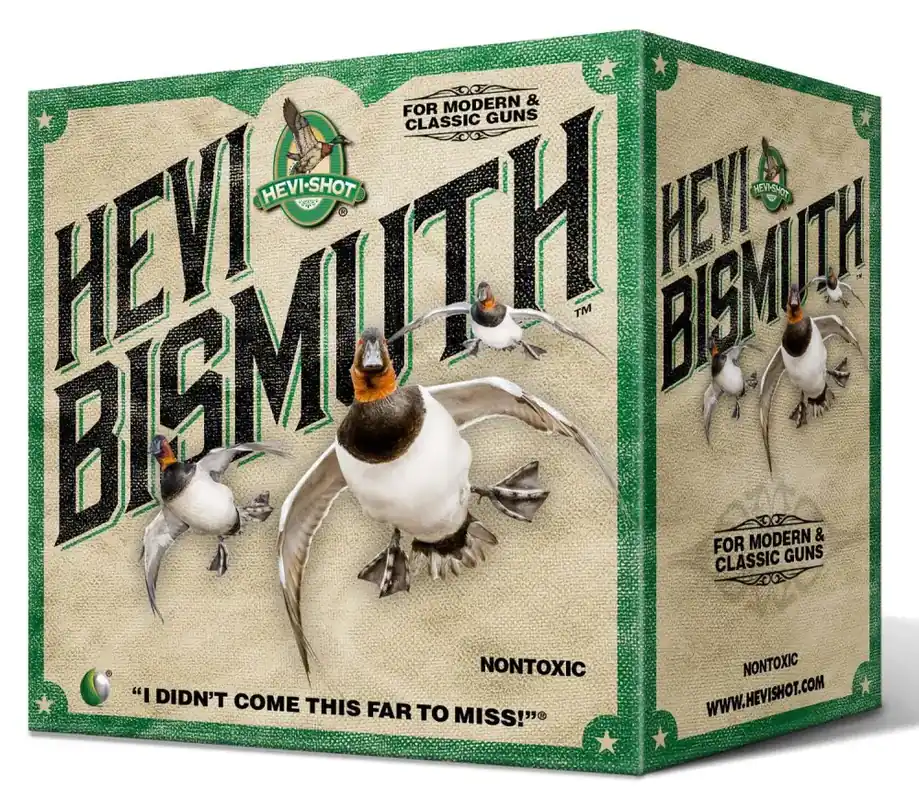 Hevishot 18706 Hevi-Bismuth Waterfowl 28 Gauge 2.75 1 oz 6 Shot 25 Round Box