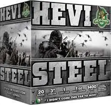 Hevishot 60001 Hevi-Steel 12 Gauge 3 1 1/4 oz 1 Shot 25 Round Box