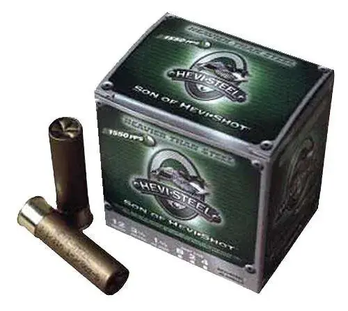 Hevishot 65888 Hevi-Steel 12 Gauge 3.5 1 3/8 oz BBB Shot 25 Round Box