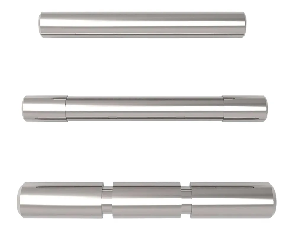 Cross Armory CRGPSSV 3 Pin Set Glock Gen1-3 Silver Steel Handgun