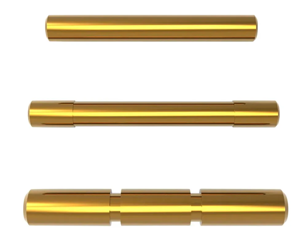 Cross Armory CRGPSGD 3 Pin Set Glock Gen1-3 Gold Steel Handgun