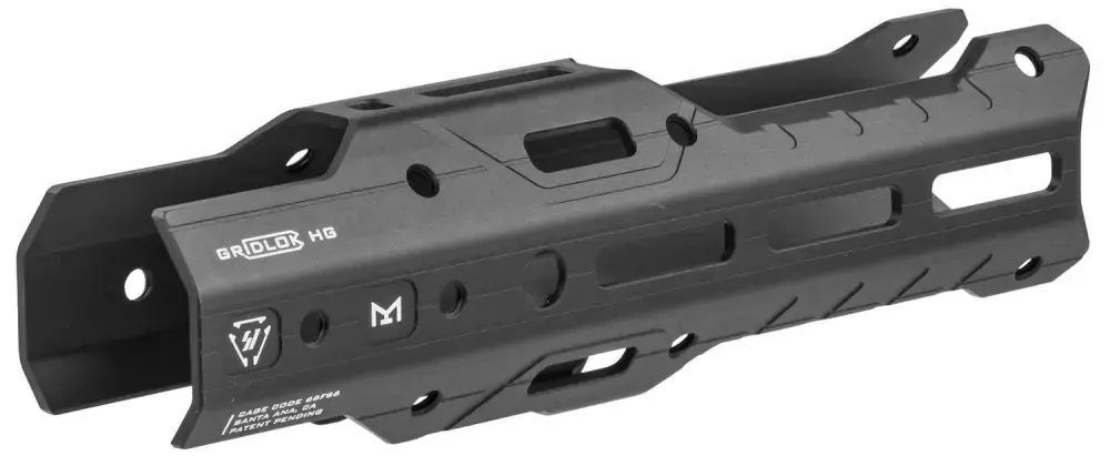 Strike GRIDLOK-HG-8.5 GridLok Handguard 8.50" AR-Platform Black Anodized Aluminum (No Sights) MLOK