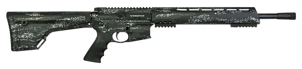 BRENTON USA INC RR18FM6.5 Ranger Carbon Hunter 6.5 Grendel 18" 5+1 MarbleKote Foliage Camo Fixed Magpul MOE Stock