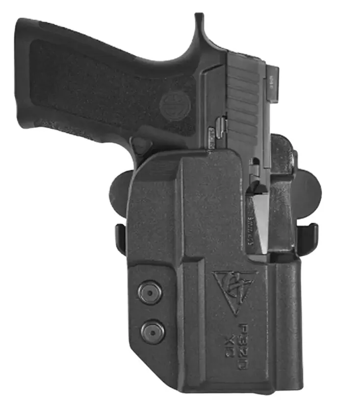 Comp-Tac C241SS260RBKN International OWB Sig Sauer P320X Compact Black Kydex