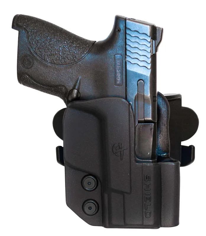 Comp-Tac C241SW250RBKN International OWB S&W M&P 380EZ Black Kydex