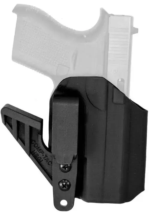 Comp-Tac C756GL069RBKN eV2 Appendix Carry Glock 43 Black Kydex