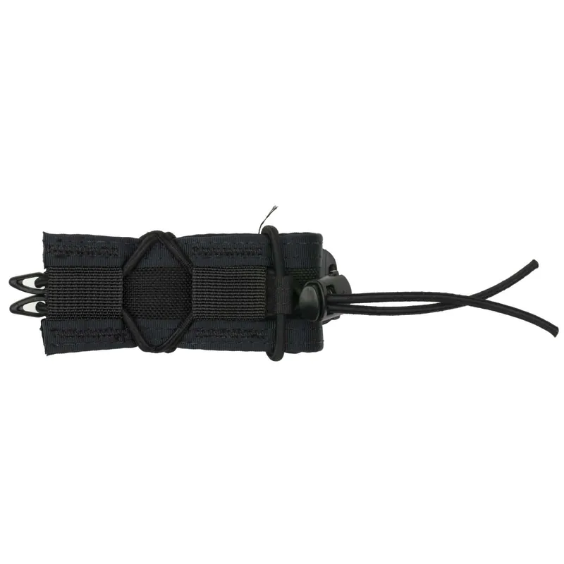 High Speed Gear 11PT00BK TACO MOLLE Pistol Single Magazine Pouch Black Nylon w/Polymer Divider