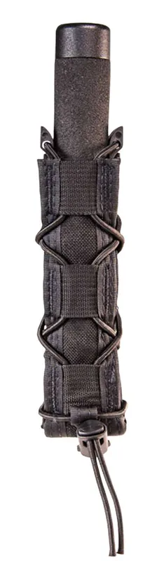 High Speed Gear 13EX10BK TACO Extended Pistol Belt Mount Single Black Nylon w/Polymer Divider