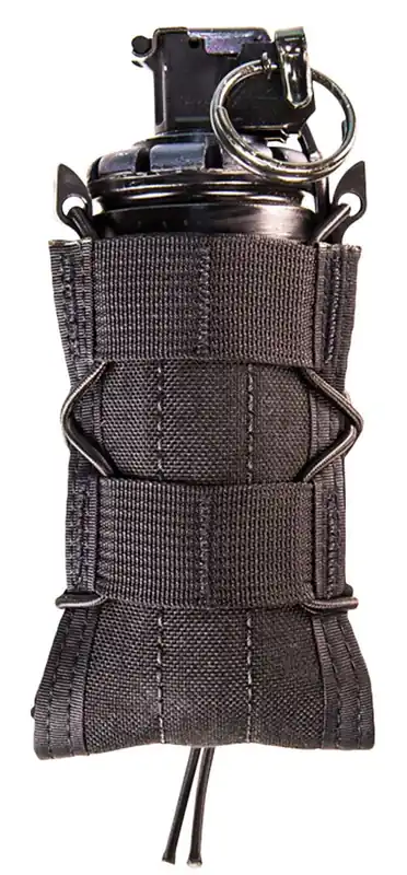 High Speed Gear 13TA10BK TACO Rifle Belt Mount Adaptable Magazine Pouch Black Nylon w/Polymer Divider
