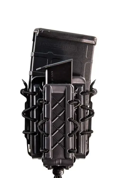 HIGH SPEED GEAR 16DD00BK TACO Double Decker Polymer Black