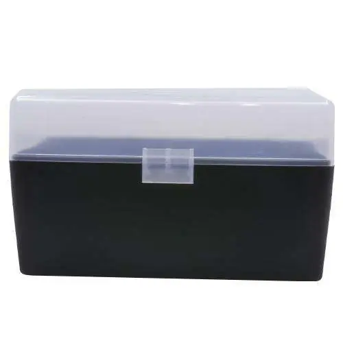 Berrys 79314 409 Ammo Box 308 Win,243 Win 50rd Clear Lid w/Black Bottom