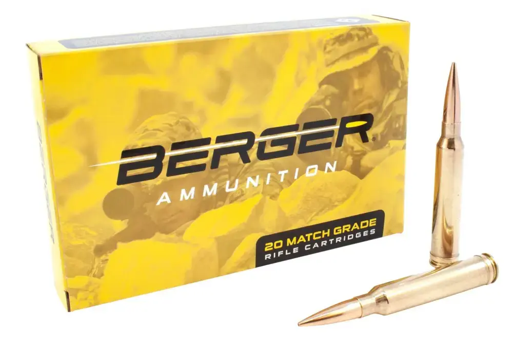 Berger Bullets 70100 Tactical 300 Win Mag 215 gr Hybrid Open Tip Match Tactical 20 Round Box