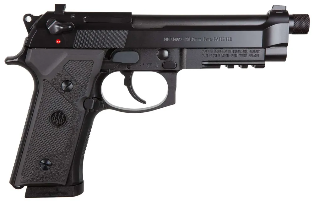 Beretta USA JS92M9A3GNTO M9A3 *NY/NJ Compliant 9mm Luger 5" 10+1 Black Steel Slide Black Polymer Grip (Decocker)