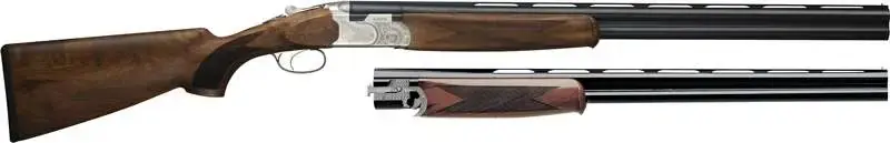 Beretta USA J686FP8 686 Silver Pigeon I 20/28 Gauge 28" Silver/Blued Fixed Checkered