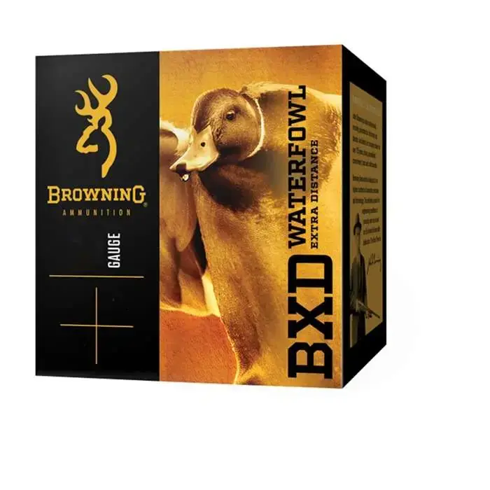 Browning Ammo B193411232 BXD Waterfowl 12 Gauge 3 1 1/4 oz 2 Shot 25 Round Box