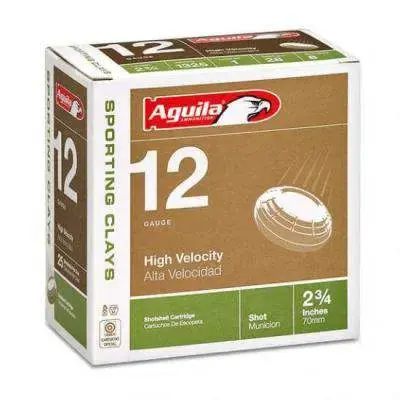 Aguila 1CHB1246 Competition 12 Gauge 2.75 1 1/8 oz 7.5 Shot 25 Round Box