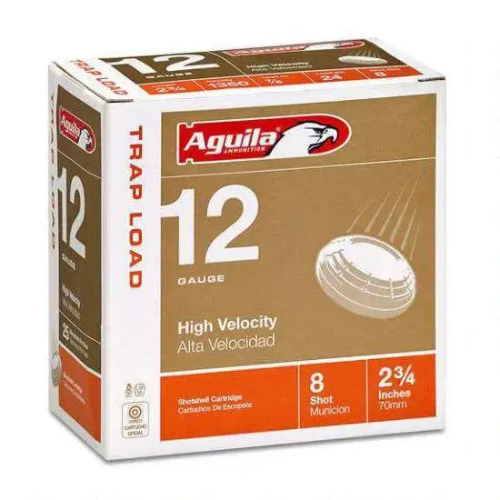 Aguila 1CHB1252 Competition 12 Gauge 2.75 7/8 oz 8 Shot 25 Round Box