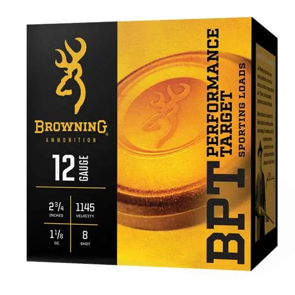 Browning Ammo B193641227 BPT 12 Gauge 2.75 1 1/8 oz 7.5 Shot 25 Round Box