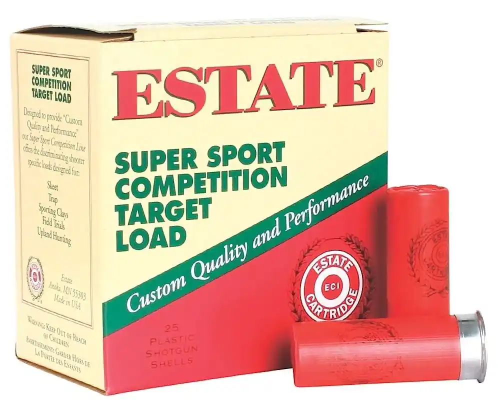 Estate SS12XH18 Super Sport 12 Gauge 2.75 1 oz 8 Shot 25 Round Box