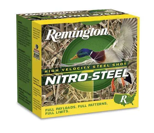 Remington Ammunition NS16HV4 Nitro Steel 16 Gauge 2.75 15/16 oz 4 Shot 25 Round Box
