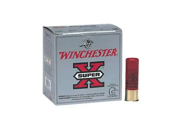 Winchester Ammo XSC12LT Drylock Super Steel Magnum 12 Gauge 3.5 1 9/16 oz T Shot 25 Round Box
