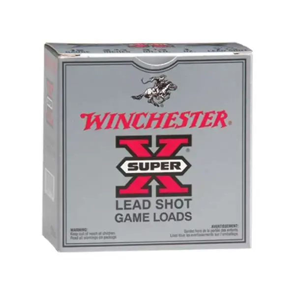 Winchester Ammo X208 Super-X High Brass 20 Gauge 2.75 1 oz 8 Shot 25 Round Box