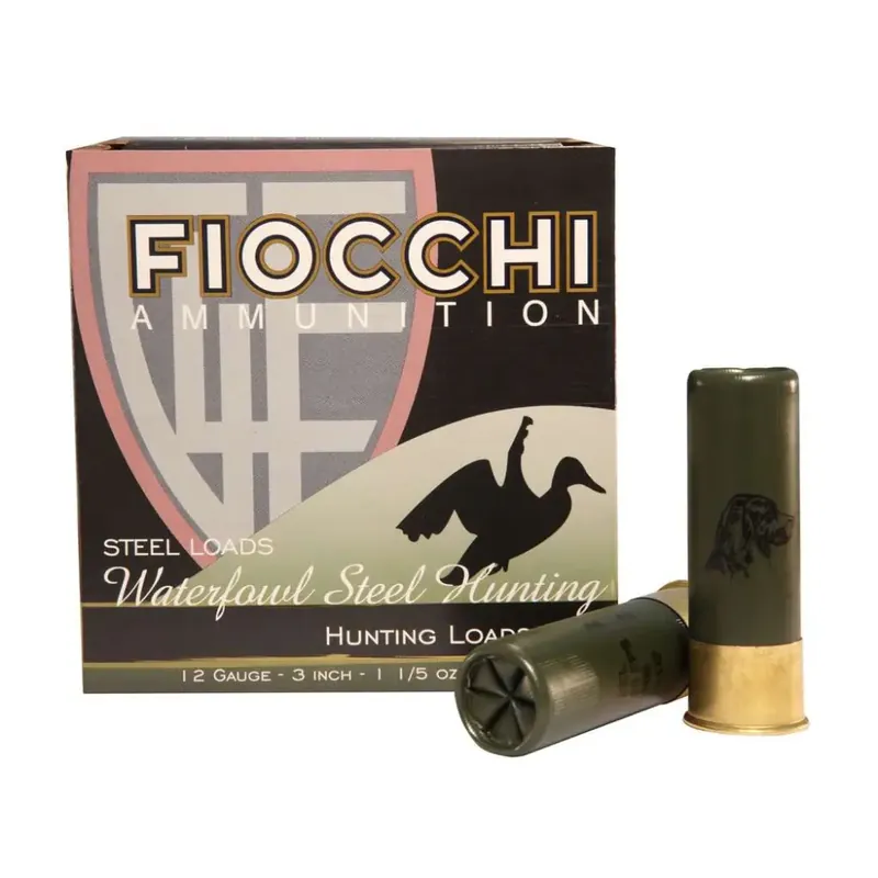 Fiocchi 123ST153 Speed Steel Warlock Steel 12 Gauge 3.00 1 1/5 oz 3 Shot 25 Round Box